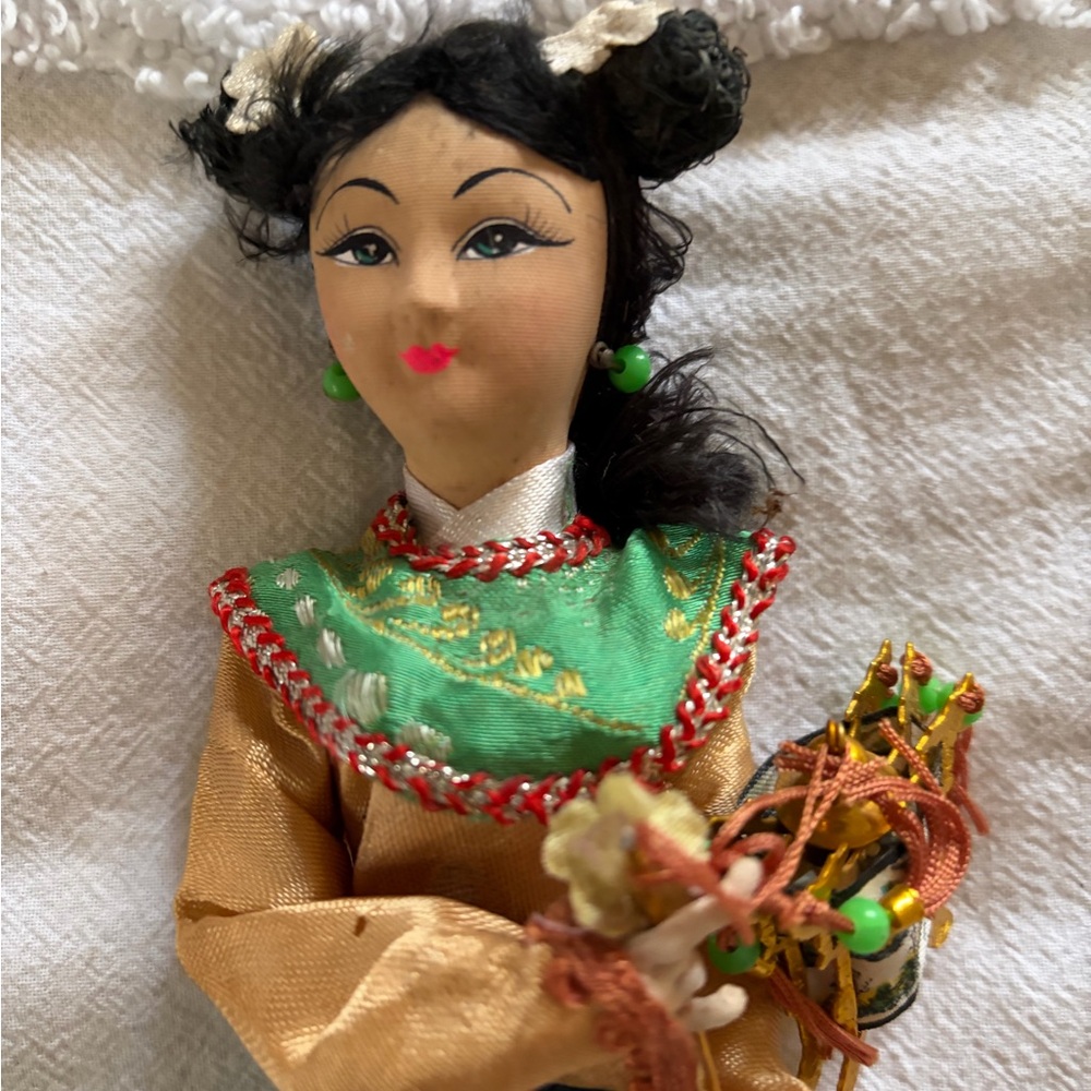 Vintage Asian  Doll